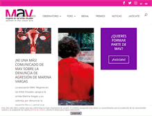 Tablet Screenshot of mav.org.es