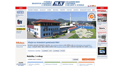 Desktop Screenshot of mav.cz